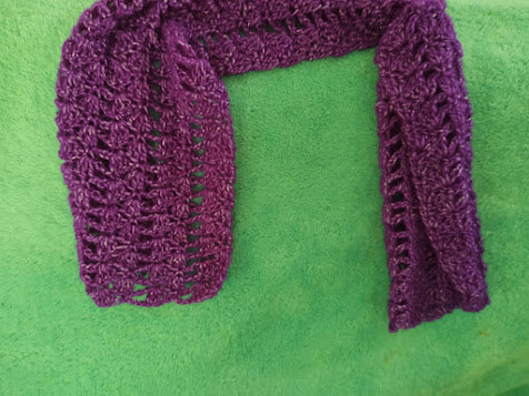 CROCHETED SCARF